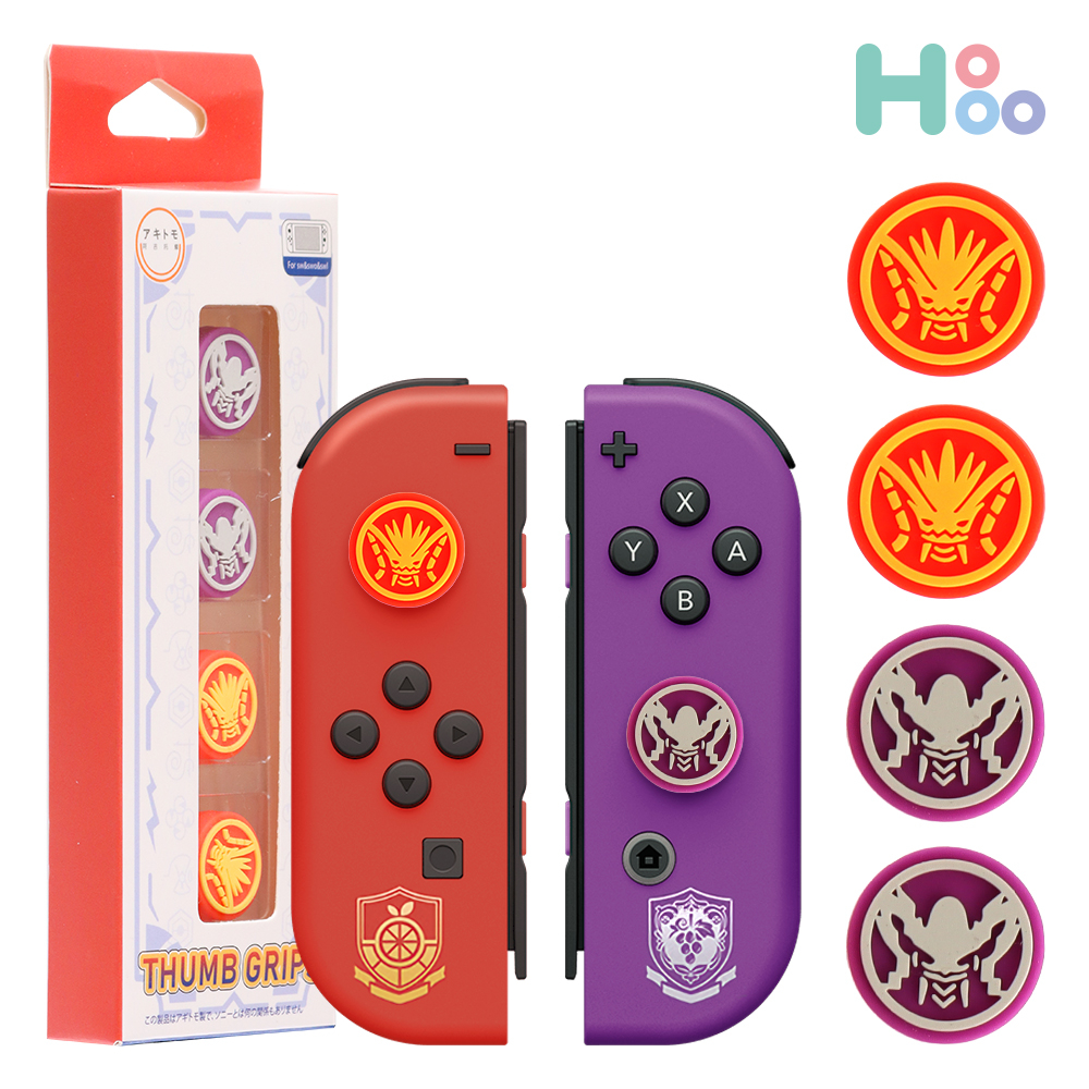 닌텐도스위치 조이콘그립 조이스틱커버 스칼렛바이올렛 포몬