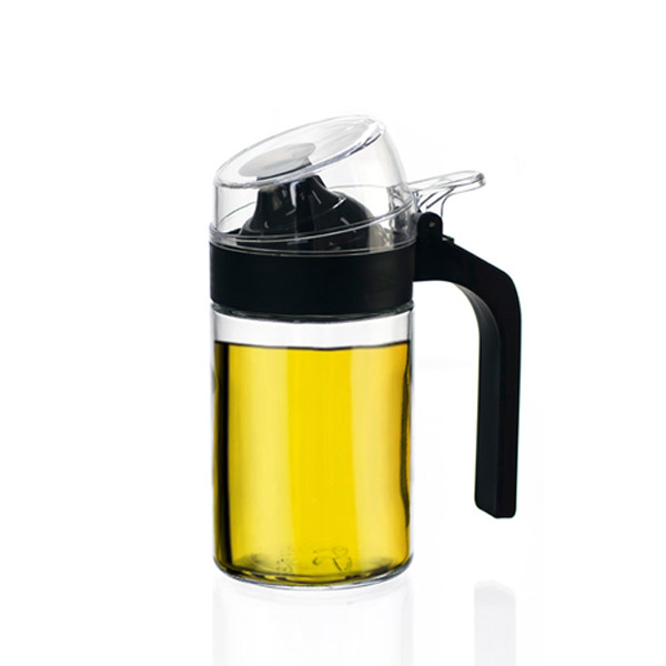 원터치 유리 오일병 소스 양념병 250ml - 상품 이미지