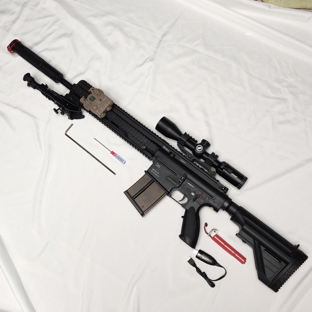 Lehui HK417D 수정탄 전동건 16인치 리콘 DMR 7.62mm - 상세 이미지 2