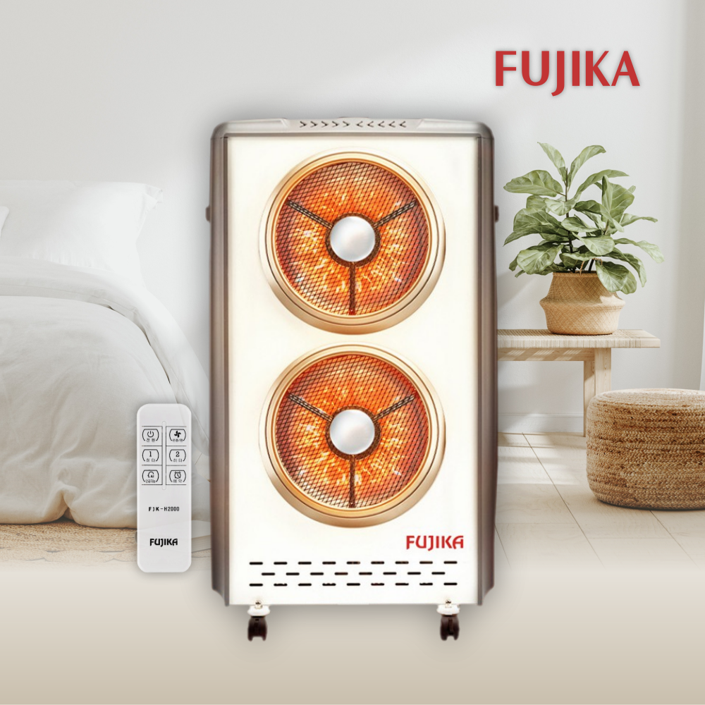 후지카 국산 전기히터 전기난로 가정용 업소용 하이라이트 2구 - 상세 이미지 3