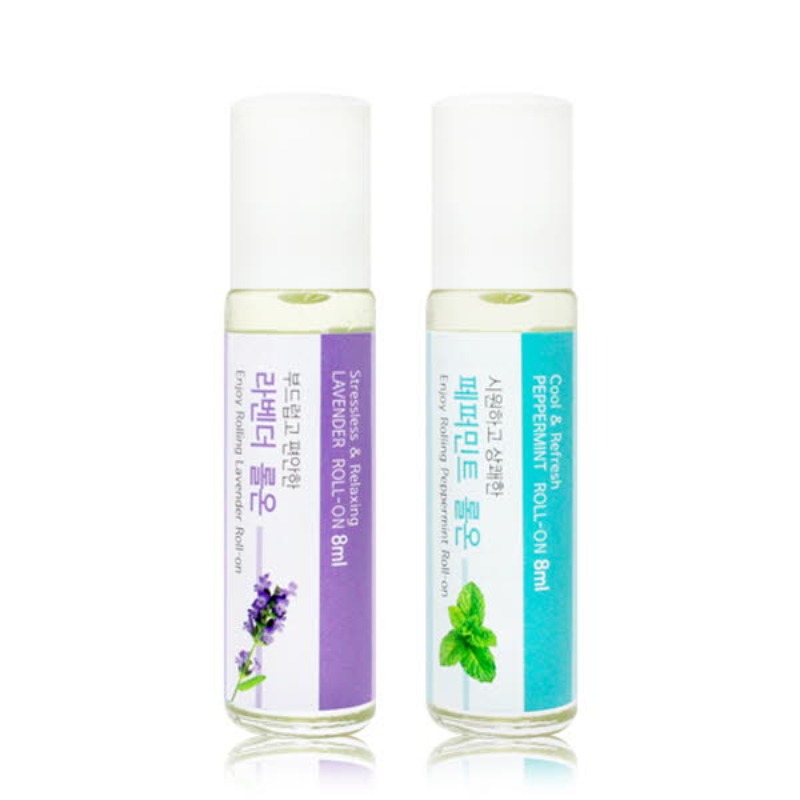 THS 더허브샵 아로마 롤온 8ml 4종택1 - 메인 이미지