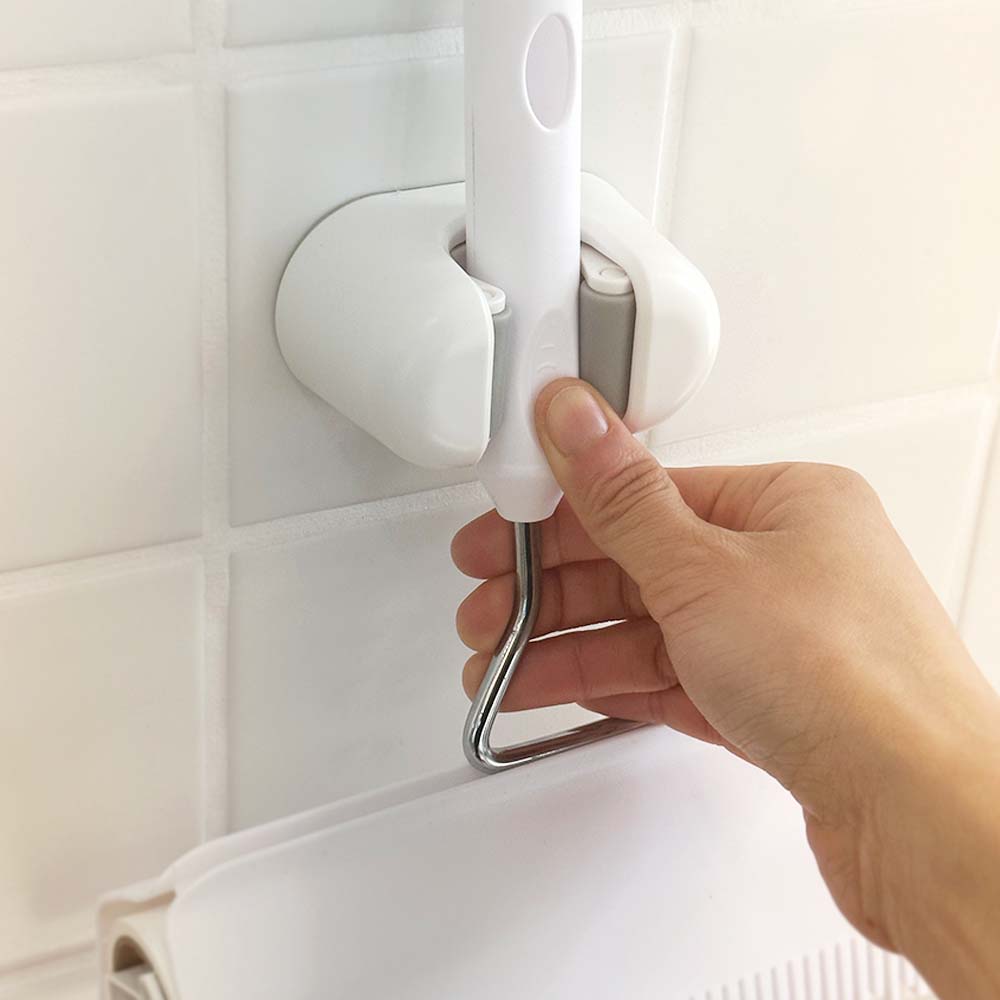 우유닉 청소도구걸이 욕실 화장실 정리