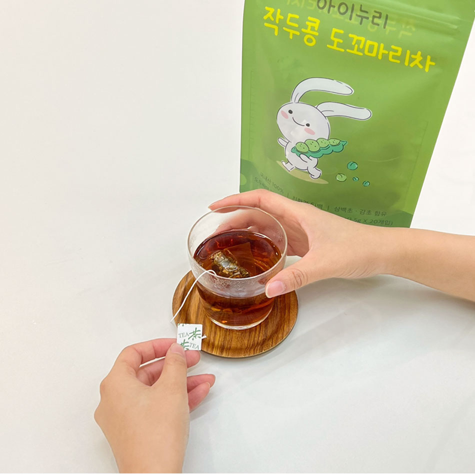 국산 아이누리 작두콩차 아기 도꼬마리차 티백 - 상세 이미지 5