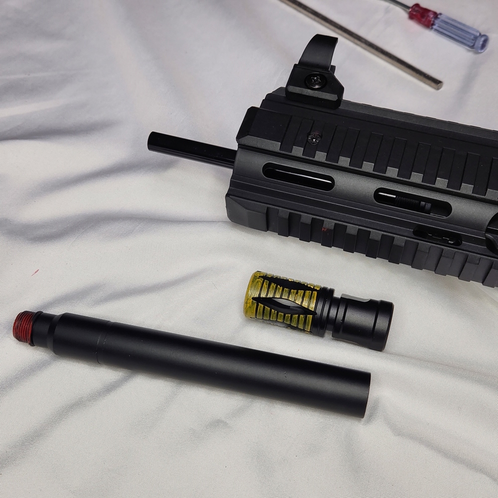 Lehui HK417D 수정탄 전동건 16인치 리콘 DMR 7.62mm 이미지 6