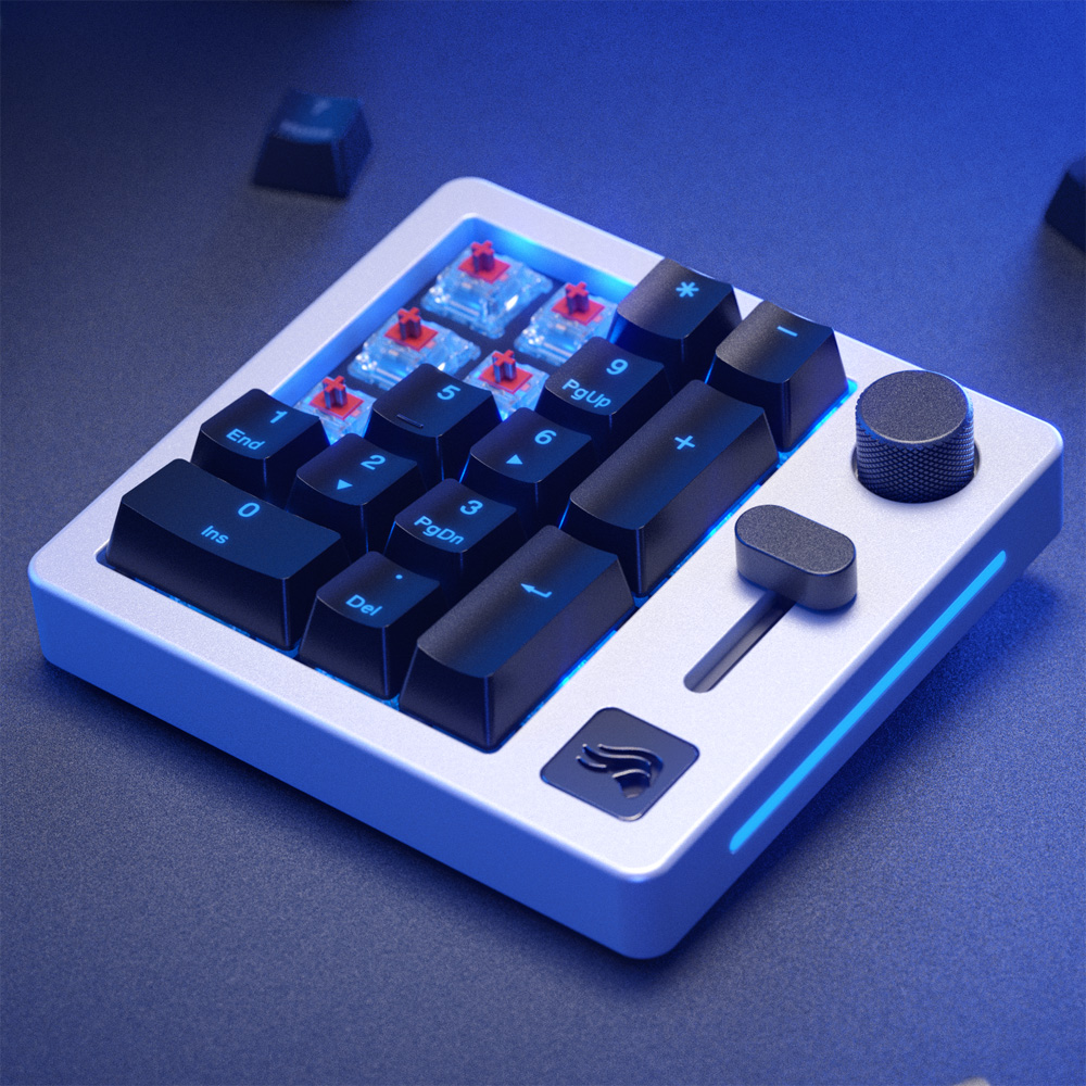 글로리어스 GMMK NUMPAD 키패드 상판 프레임 (E-WHITE) - 상세 이미지 2