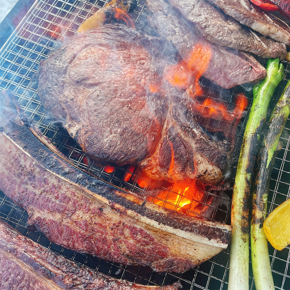 바라던 토마호크 우대갈비 LA갈비 꽃갈비 소갈비 캠핑 음식 소고기 스테이크 바베큐 - 상세 이미지 5