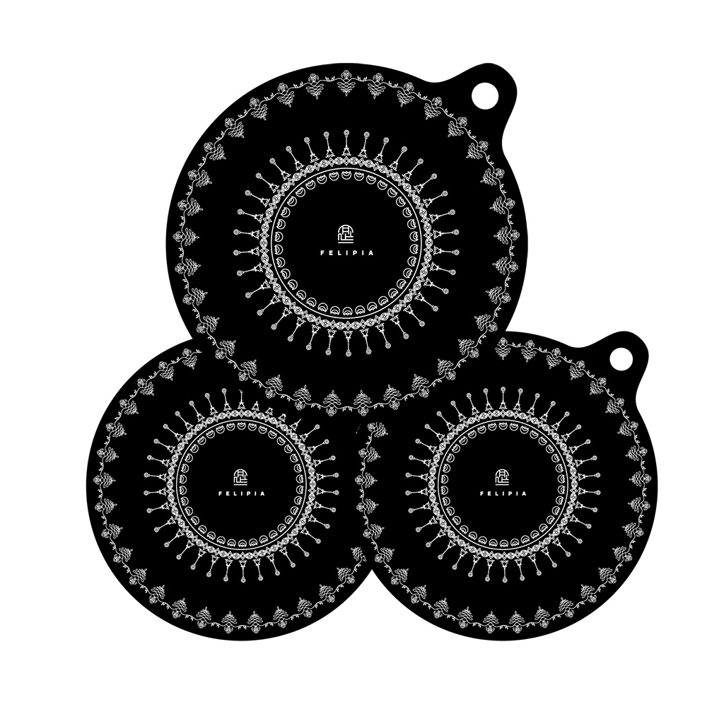 페리피아 인덕션 매트 빠넬 3종구성 중2P대1P 보호 전용 3구