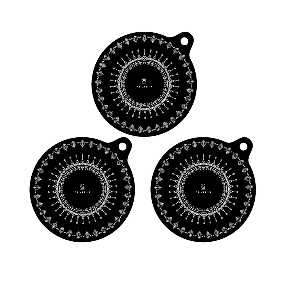 페리피아 인덕션 매트 빠넬 3종구성 중1P대2P 보호 전용 냄비 받침 2구 3구