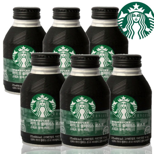 스타벅스 파이크플레이스 스위트 블랙 275ml x 6개 - 상품 이미지