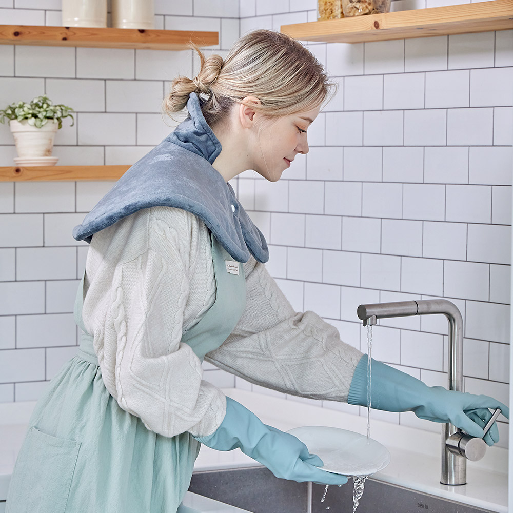 프롬비 닥터슬로우 어깨 허리 목 등 배 무릎 복부 발 온열 전기찜질기 대형 FD225