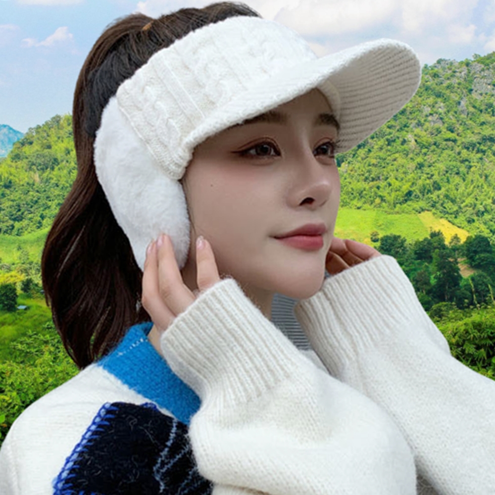 기능성 겨울 방한 라운딩 따뜻한 남성용 남자 방한 골프 패션 용품 캡 밴드 모자 - 상품 이미지