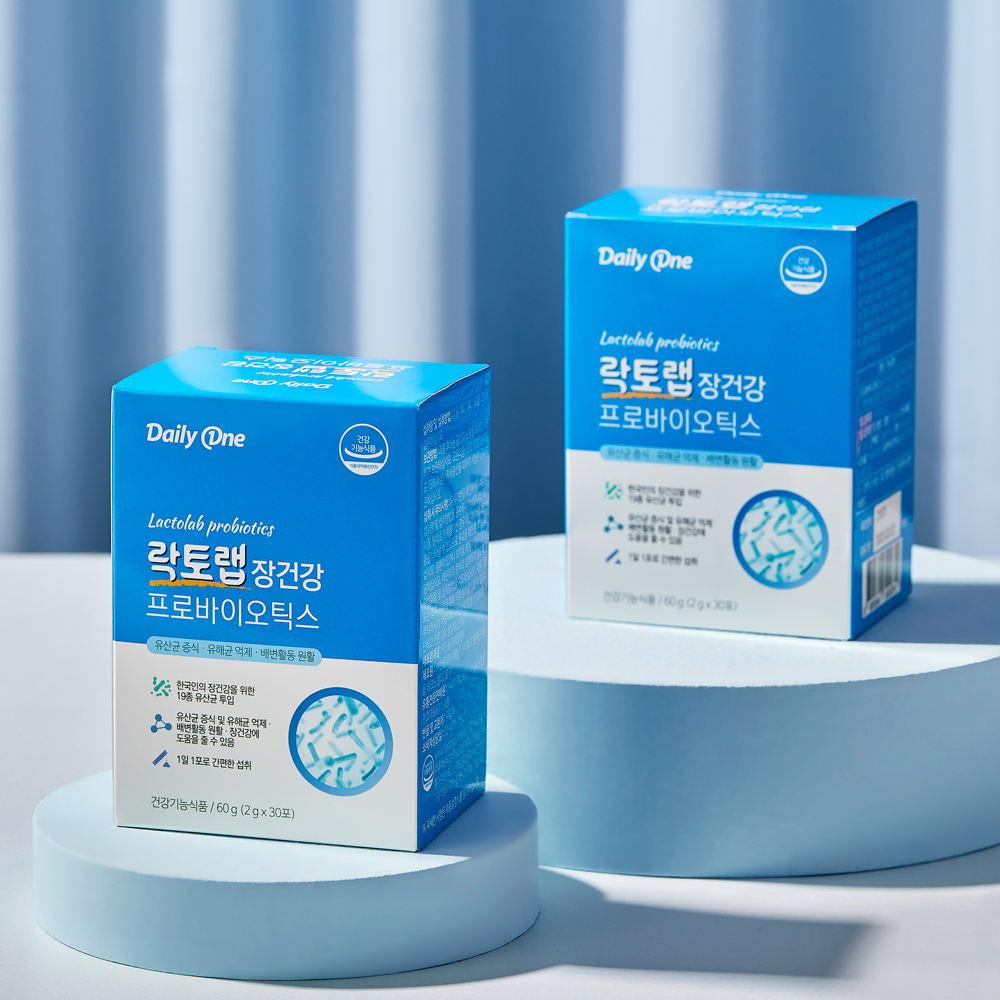 데일리원 락토랩 장건강 프로바이오틱스 19종 유산균 프리바이오틱스 30포, 1개 이미지 4