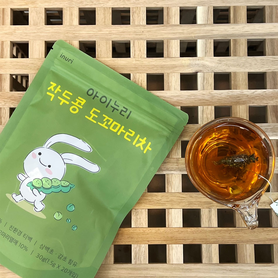 국산 아이누리 작두콩차 아기 도꼬마리차 티백 - 상세 이미지 4