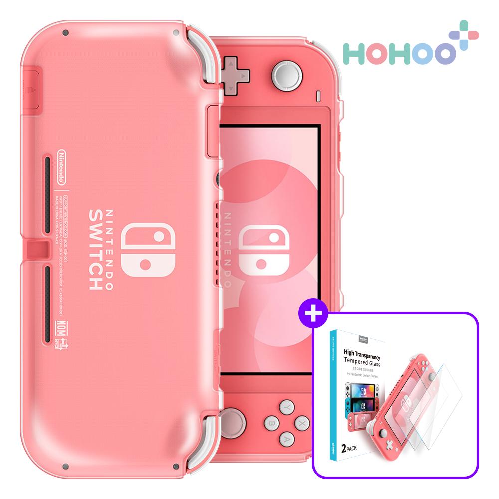 닌텐도 스위치 라이트 케이스 필름셋트 투명 젤리V7