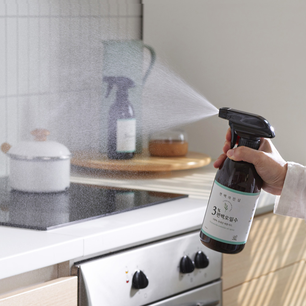 3%​편백오일수 피톤치드 편백수 새집증후군 새가구 새차 사춘기 방 냄새 탈취제 4L