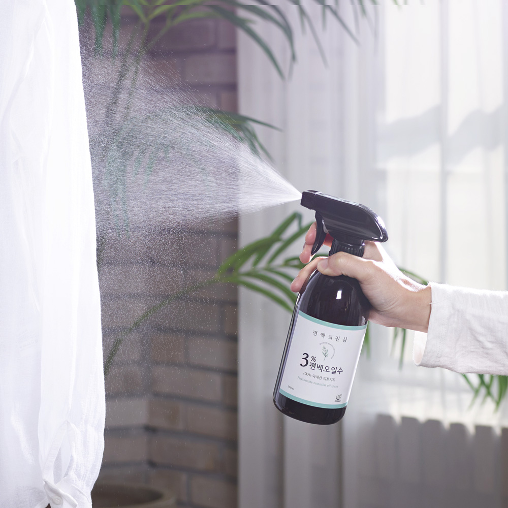 3%​편백오일수 피톤치드 편백수 새집증후군 새가구 새차 사춘기 방 냄새 탈취제 4L