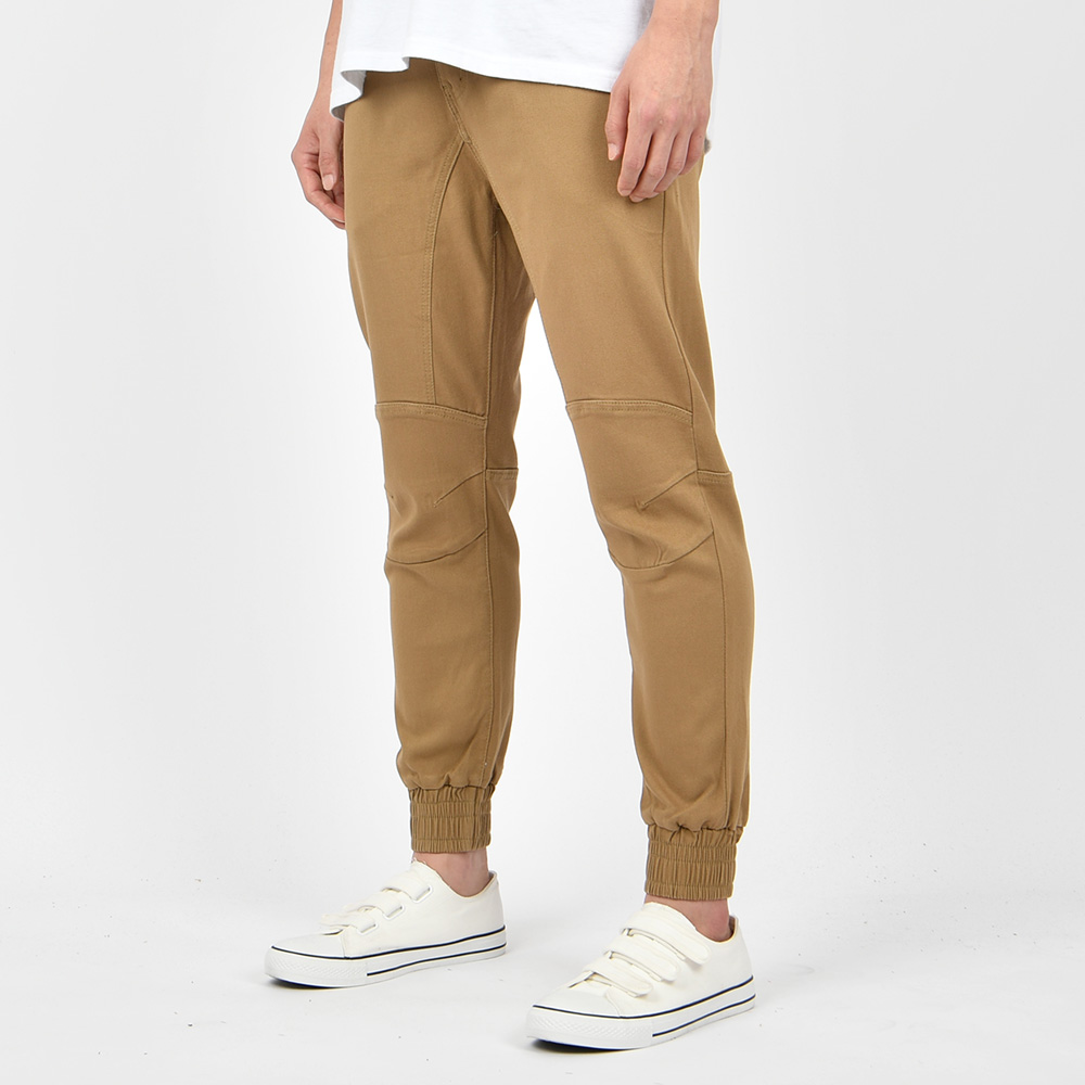 남자 조거팬츠 밴딩 바지 블랙 베이지 카키 3컬러 HC267 - 상세 이미지 3
