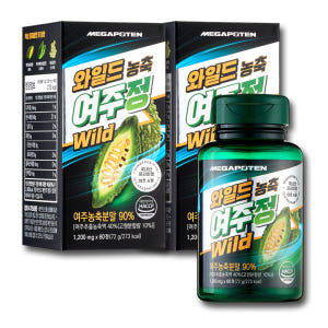 와일드 농축 여주정 유기농 여주환 여주바나바환 60정, 2개 맛있게 먹은 솔직 후기 - 상품 이미지 1