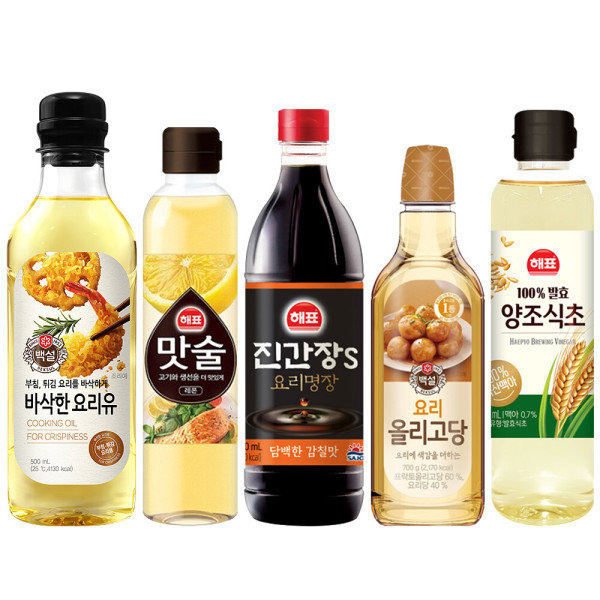자취 조미료세트 기본양념 선물 세트 집들이 기숙사준비물 이사 - 메인 이미지