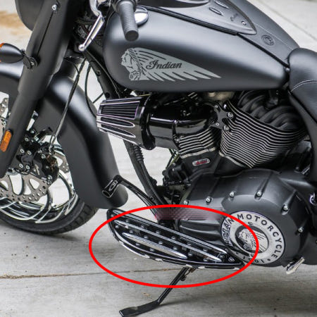 [해외]인디언 로드마스터 치프 다크호스 프론트 풋보드 발판 페달