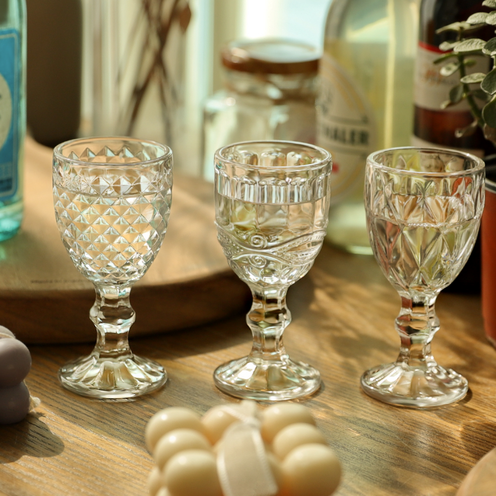 예쁜 미니 고블렛 소주잔 사케잔 크리스탈 술잔