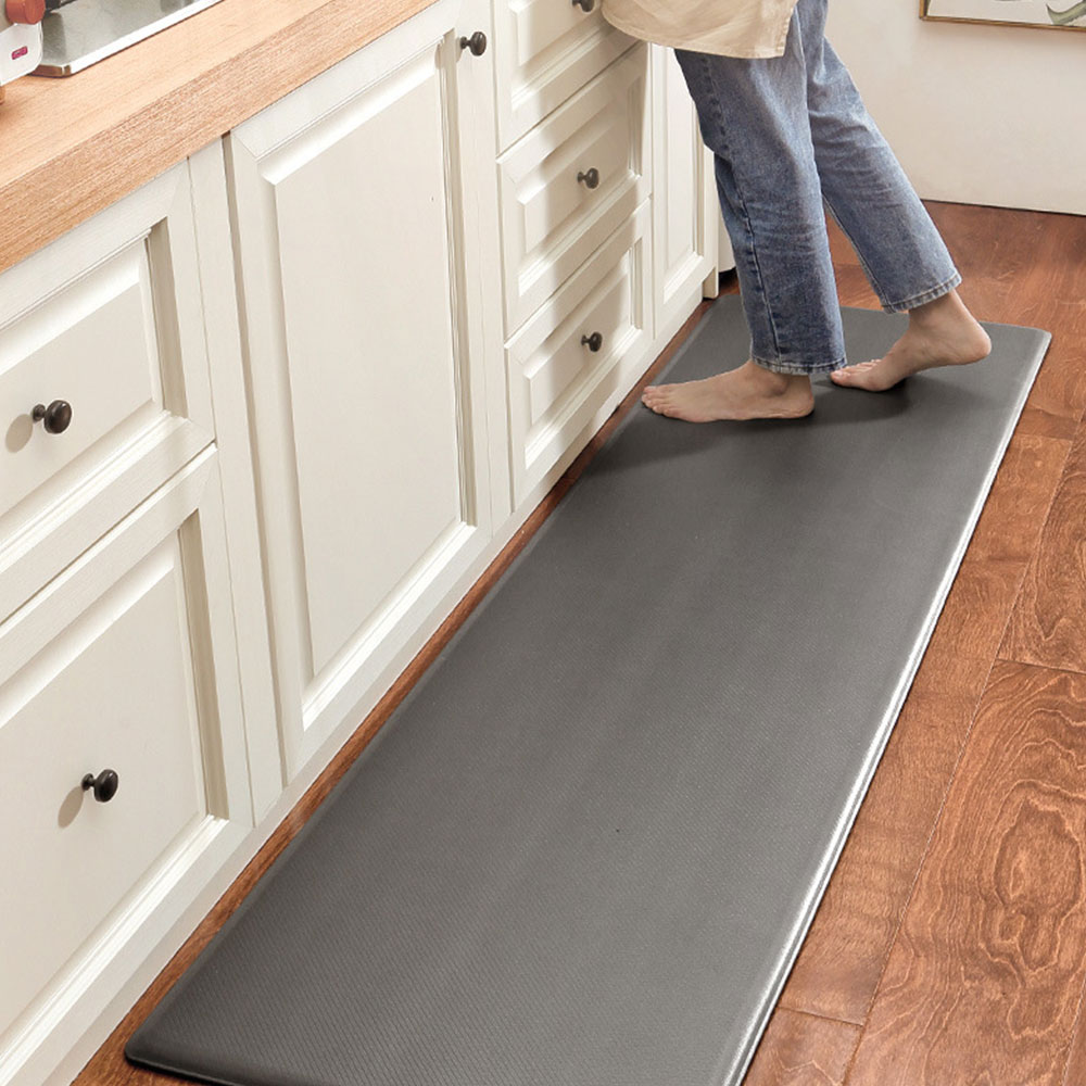 PVC 발편한 주방매트 푹신 브라운 L 두꺼운 주방 발판 싱크대매트