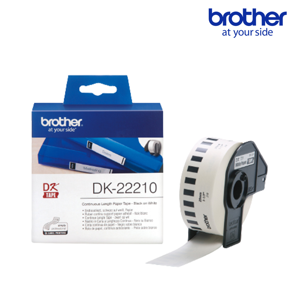 브라더 DK-22210 정품 라벨테이프 29mm x 30.48m - 메인 이미지