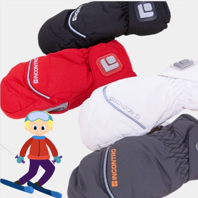 아동벙어리스키장갑 스키용장갑 초등학생 썰매장갑