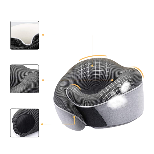 기내용목베개 여행용목베개 비행기 휴대용 기내 목배게 파우치세트