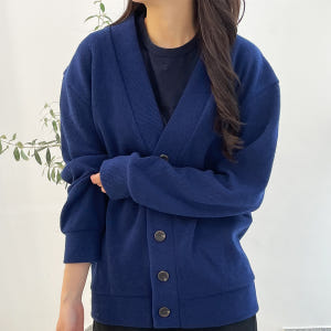 여성가디건 오버핏 브이넥 공용 커플가디건 착용 후기 | 사이즈/핏 총정리 - 상품 이미지 2