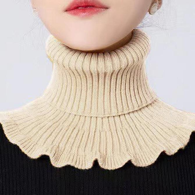 페이크넥워머 훼이크목폴라 페이크반목폴라 페이크목티 - 메인 이미지