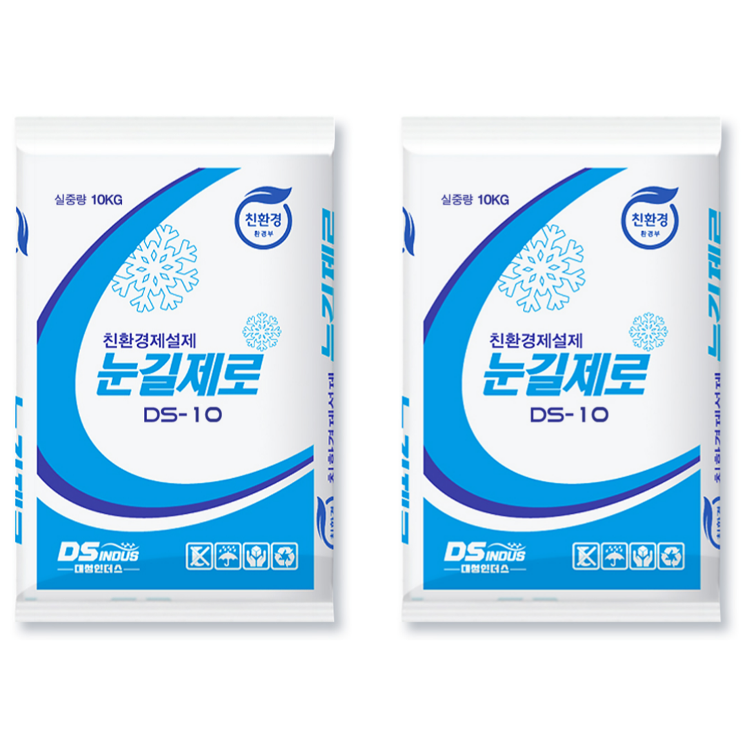 친환경 제설제 10kg 염화칼슘 제설재 - 상품 이미지