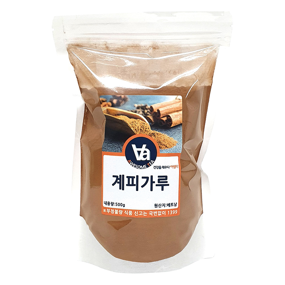 베트남 계피 가루 분말 500g 1팩 - 메인 이미지