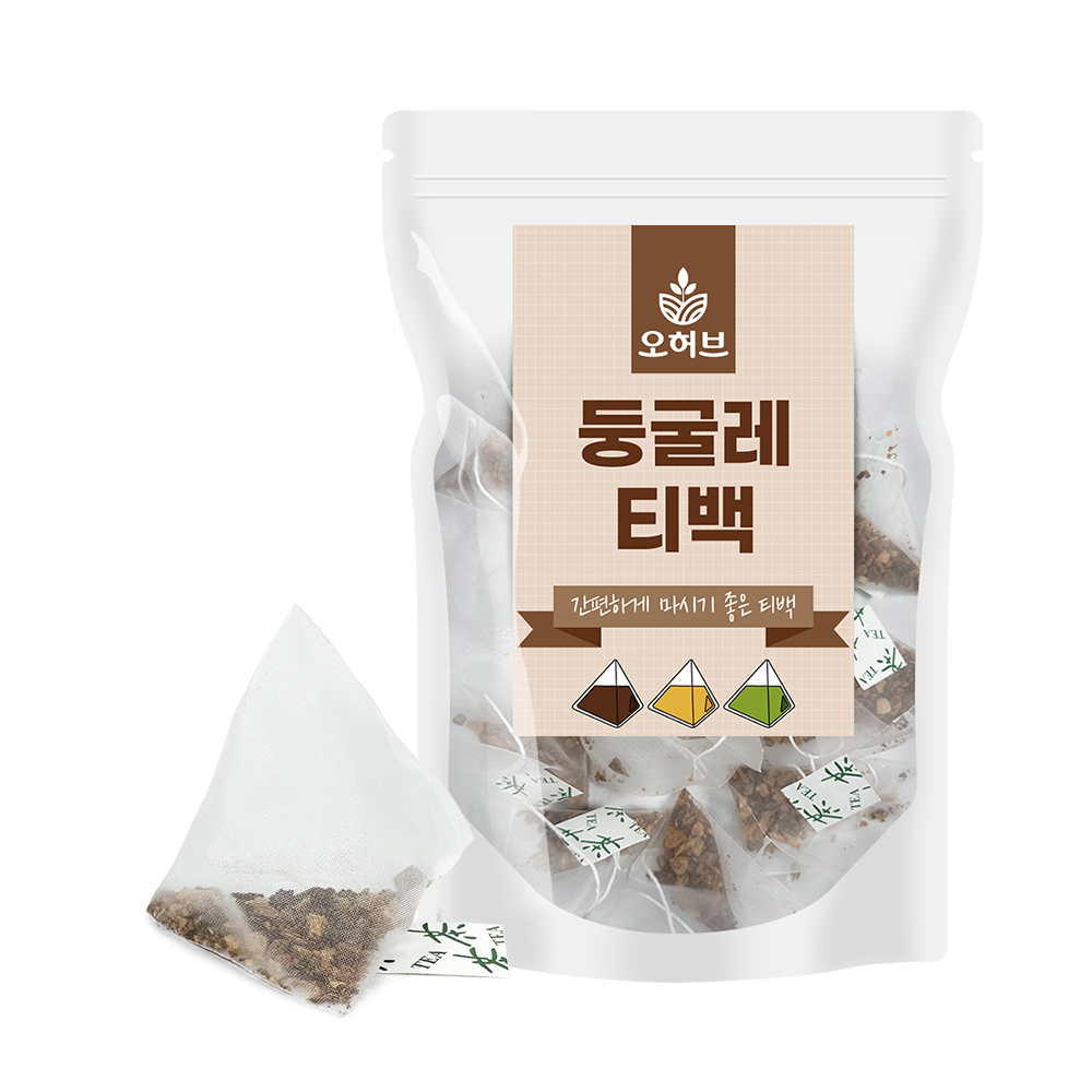 1+1 국산 볶은 둥굴레차 티백 100개 - 메인 이미지