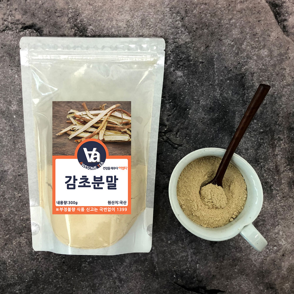 국산 감초 가루 분말 300g 1팩 - 상세 이미지 3
