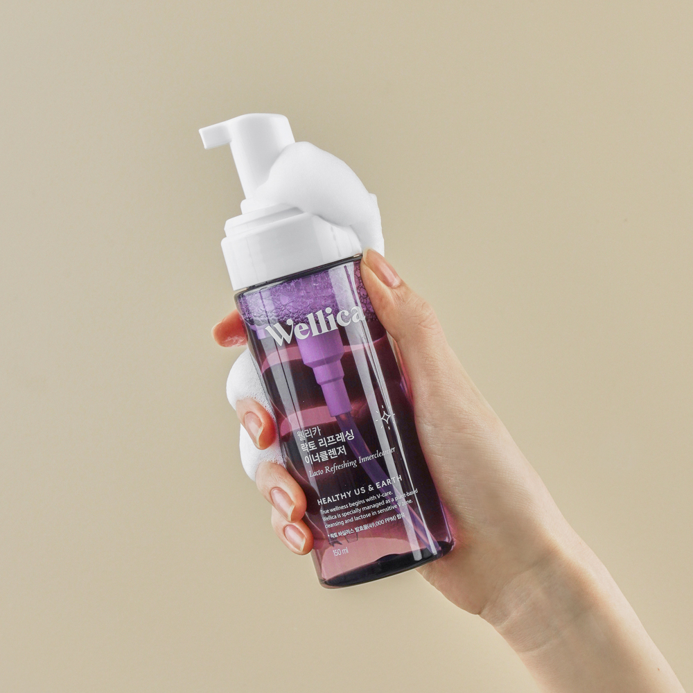 여성청결제 질세정제 Y존케어 저자극 비건 약산성 웰리카 150ml, 6개 이미지 4