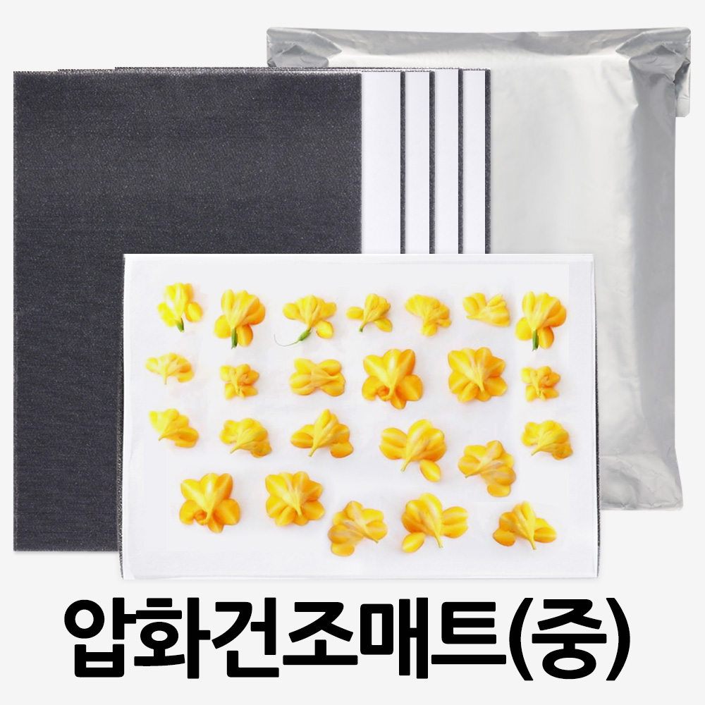 [일본멀티] 압화건조매트 중사이즈 압화만들기 꽃말리기 - 상품 이미지