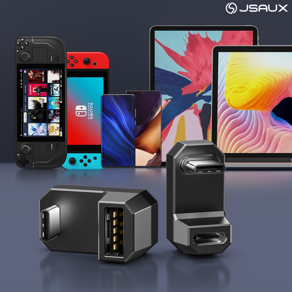 C to C 타입 USB 젠더 180도 ㄷ자 세트 JSAUX 이미지 7