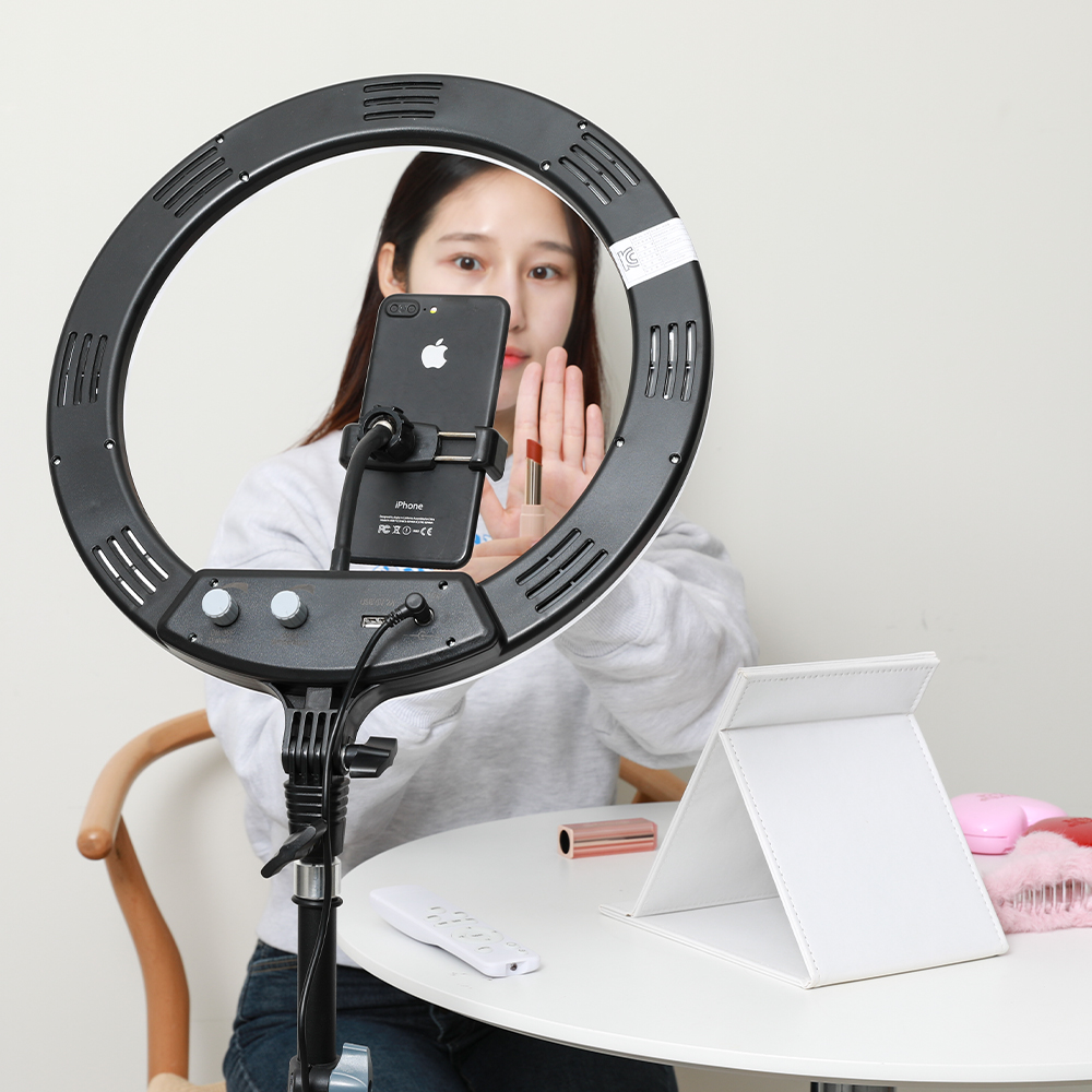 링조명 링라이트 13 조명 촬영 유튜브 방송 DH-V350 - 상세 이미지 3