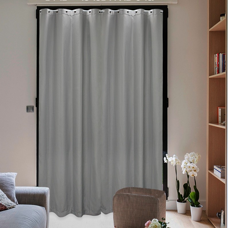 전세집 중문대용 냉장고장 가리개 광목천 대신 커튼문 현관 무타공 가림막 암막