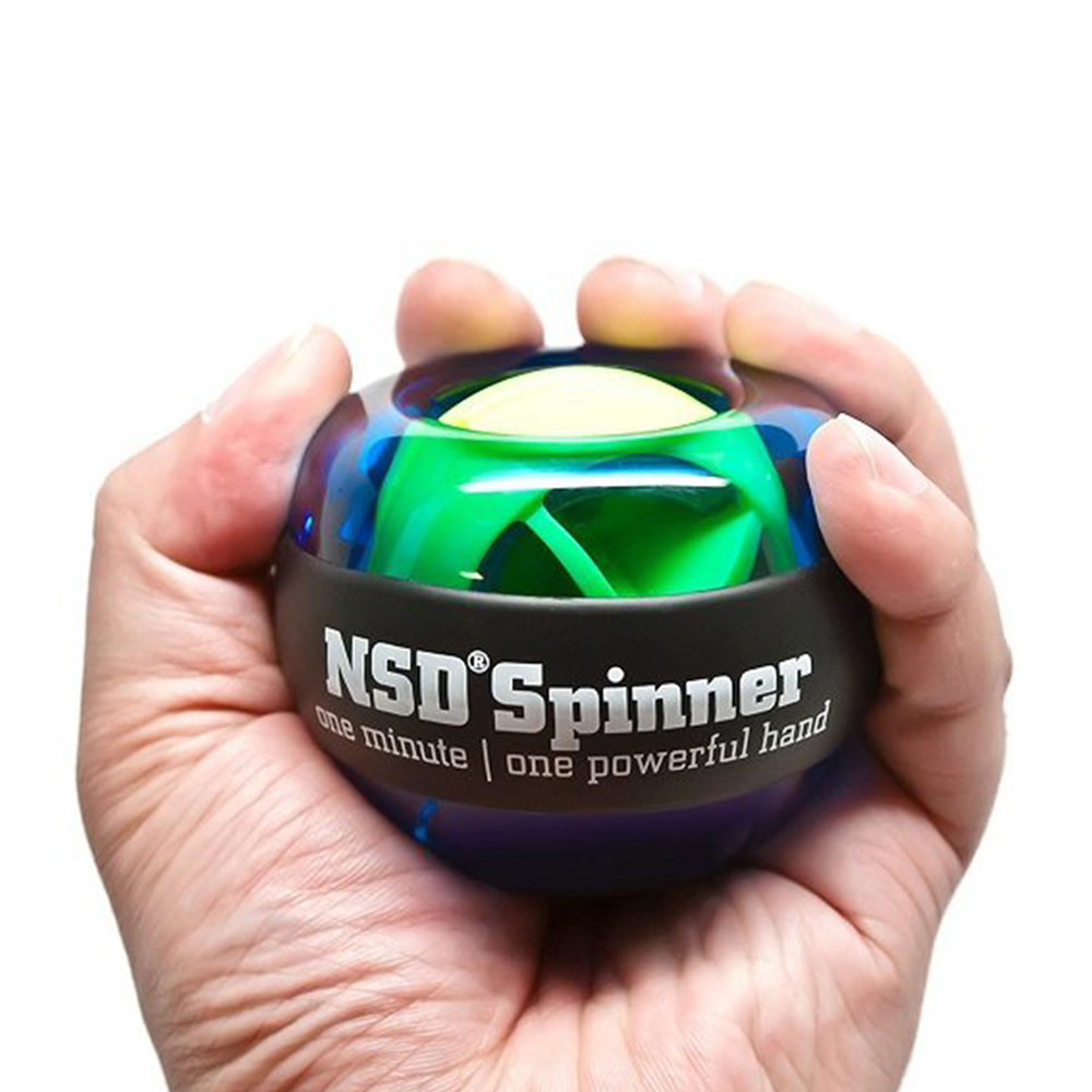 NSD스피너 레귤러 블루 자이로볼 손목 운동기구 악력기 전완근 근력강화 엘보 팔꿈치 재활 - 상품 이미지