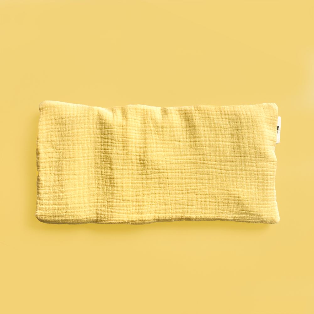 오랜 유기농 현미 편백 곡물 배 찜질팩 복부 온찜질 국내산 oren 옐로우 천연 어깨