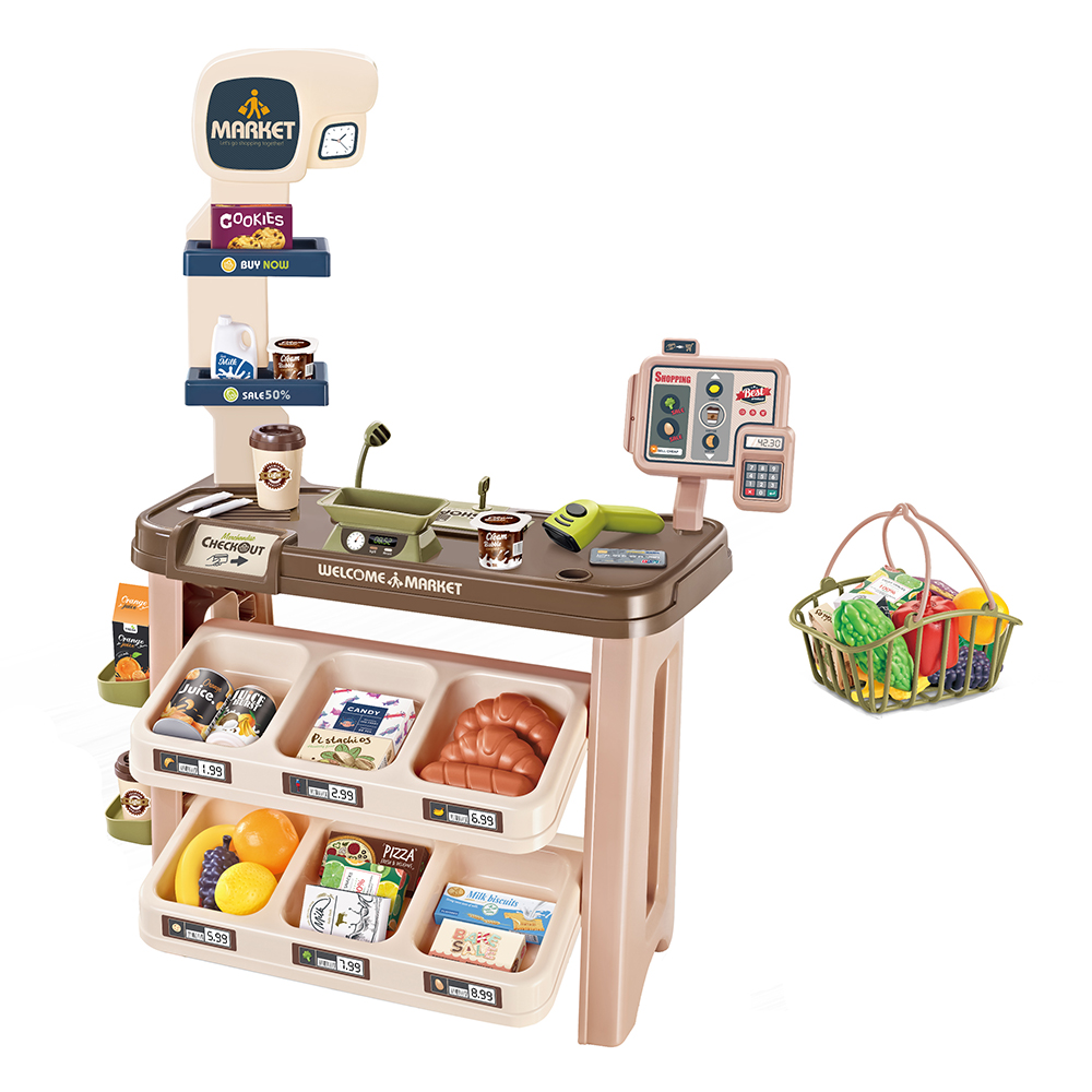 올리블리 마이리틀 마켓놀이 시장놀이 가게놀이 58가지 세트