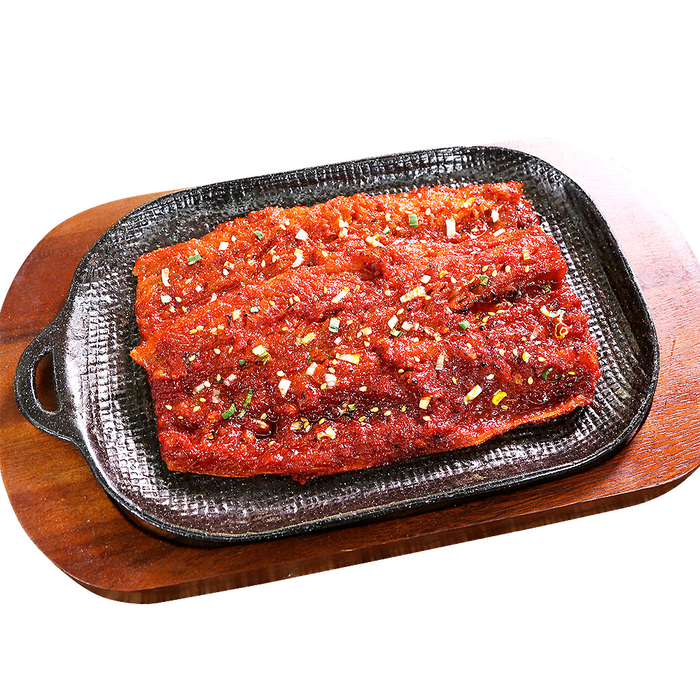 1+1 매콤 코다리양념구이 총2팩 국산재료사용 냉동 가정식반찬 황태구이 180g, 2개 - 상세 이미지 2