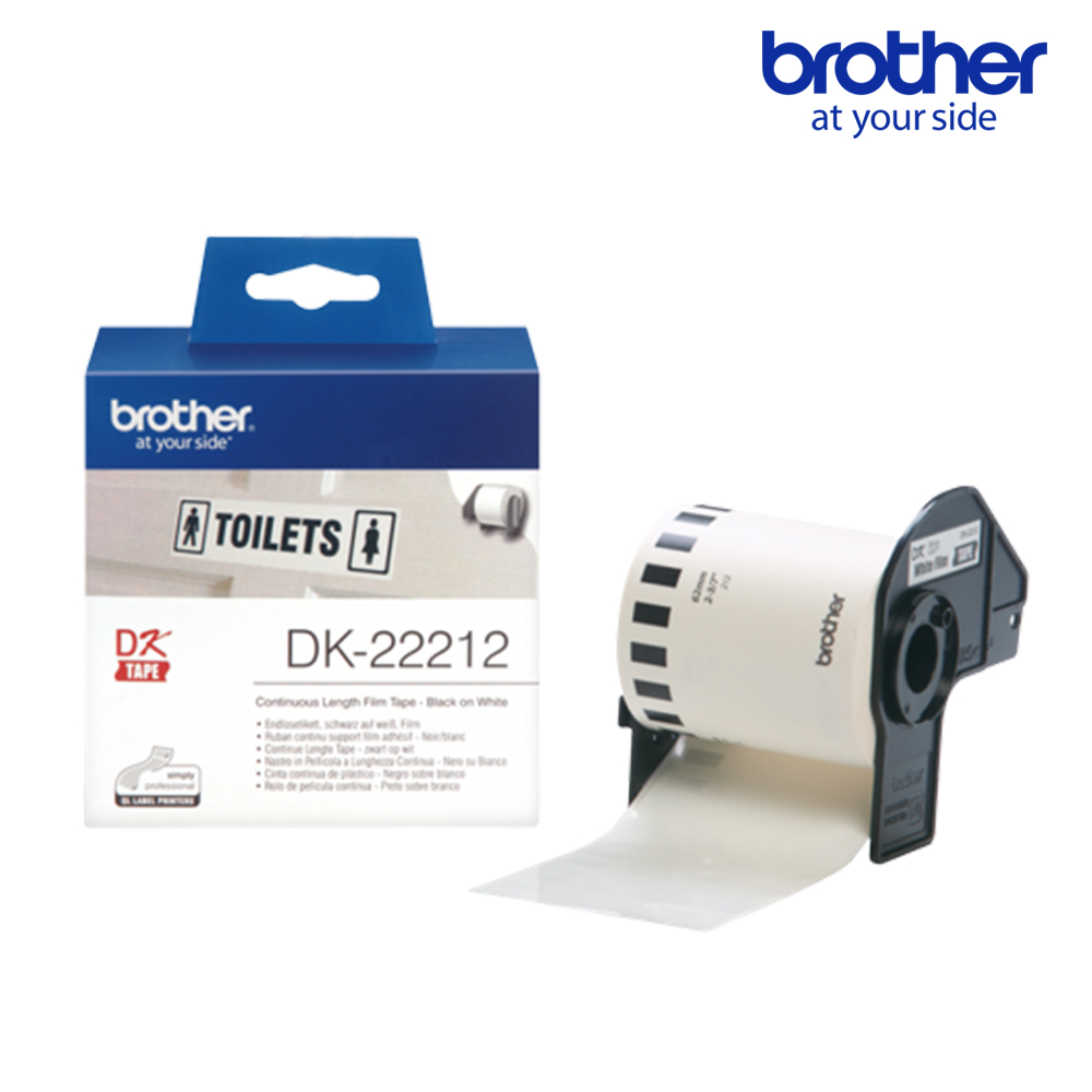 브라더 DK-22212 정품 라벨테이프 62mm x 15.24m - 메인 이미지