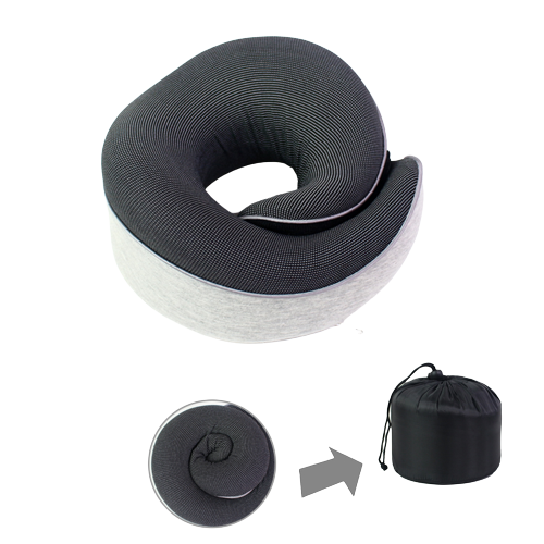 기내용목베개 여행용목베개 비행기 휴대용 기내 목배게 파우치세트