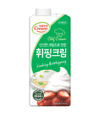 서울우유 동물성 휘핑크림
