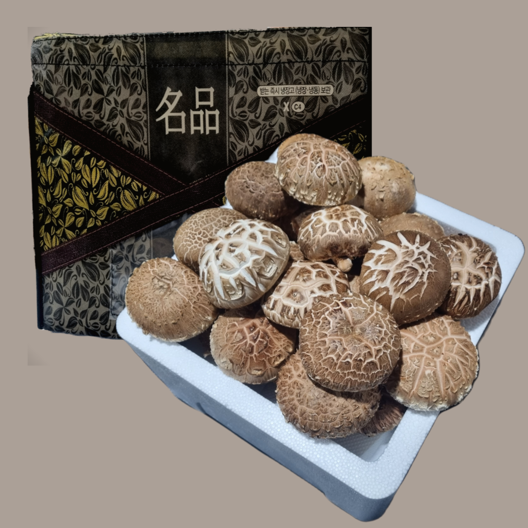 참나무 원목 생표고버섯 1kg 선물세트 이미지 8