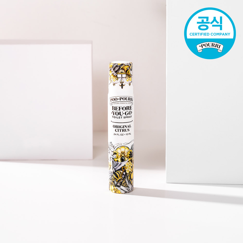 푸푸리 토일렛 퍼퓸 화장실 냄새 차단 방향제 똥냄새 제거 오리지널시트러스, 10ml, 3개 - 상세 이미지 4