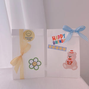 페이퍼백 봉투10p 답례품 선물 포장 빵 각대 봉투 구디백 화이트S 실사용 후기 | 효과 있을까? - 상품 이미지 1